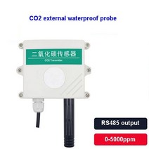 CO2 센서 이산화탄소 송신기 수집기 RS485 농업 온실 고정밀 산업 등급, 외부 5000ppm
