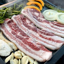 [무료배송 진공포장] 1+등급 국내산 한돈 돼지고기 구이용(냉장) 600g 1kg, 생목살 1kg (10mm), 1개
