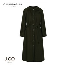 꼼빠니아 꼼빠니아 (J.CO에디션)울져지 버튼 원피스-CW21OP0404028A