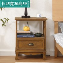 오동나무 서랍장 빈티지 엔틱 원목 옷 침실 캐비닛 수납 정리대 1단 2단 3단, 전통빛 1단