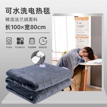 가정용 전기담요 싱글 매트리스, 2.진드기와수분을제거하는워셔블그레이10080싱글모델