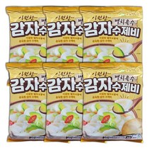 이가자연면 감자수제비 184gx6개 멸치육수, 1104g, 1개