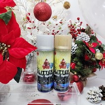 (샤인몰) 반짝이 스프레이 1개 무료배송/2칼라(금/은Spray)선택/소품장식/조화 꽃 장식/촬영소품/공예작품, 금스프레이