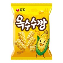 농심 옥수수깡 46년 만에 새로운 깡 등장 스낵 과자 옥수수 새우깡, 70g, 8개