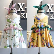 아이하루 헤어밴드+오리엔탈꽃원피스
