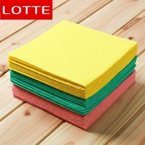 비투비월드 20p 롯데 이라이프 부직포 칼라행주(38cm×38cm)