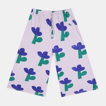 보보쇼즈 키즈 바다꽃 올오버 코튼 팬츠 퍼플 123AC084-PURPLE