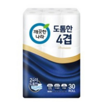 홈플러스 깨끗한나라 도톰한 데코 화장지 천연펄프 4겹 25M x 30롤 / 100% 순수 천연펄프 형광물질 없는 더 깨끗하고 4겹 표면 부드러운 마이크로엠보싱 데코엠보싱 고급휴지, 옵션1 - 기본포장 (박스or비닐포장) (+0원)