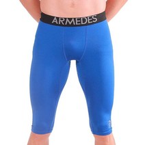 ARMEDES 남성용 압박 바지 베이스레이어 쿨 드라이 스포츠 타이츠 레깅스/카프리 팬츠/반바지 AR-161/171/181 161 그레이 XX-Large, 171 Blue