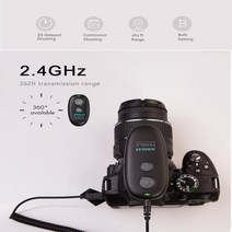 AODELAN 카메라 무선 셔터 릴리즈 Canon EOS R6 R5 RP M6II 90D T8i (850D) T7i SX70HS; RS-80N3 및 교체, 03 With C6C8 Cable