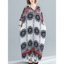 반팔 대형 샤틴 빈티지 꽃 드레스 캐쥬얼 오버핏 맥시 긴 여름 해변 복장 2022