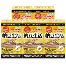 ISDG 일본 나토키나제 낫또생활 나또 4000FU 60캡슐 5개