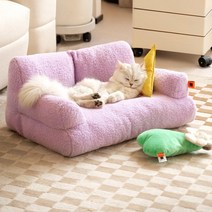 펫 소파 방석 침대 고양이 강아지 쿠션방석 반려동물 꿀잠 쇼파 의자 분리세탁, 그린