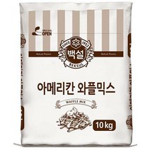 CJ 아메리칸 와플믹스 10kg 간식, 1개