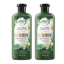 Herbal Essences 허벌에센스 바이오리뉴 샴푸 큐컴버 그린티 13.5oz(400ml) 2개 Cucumber & Green Tea Shampoo