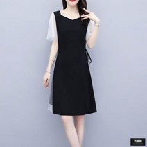 가바바 여성 빅사이즈 원피스 반짝반짝 쉬폰 롱원피스 원피스 G52394