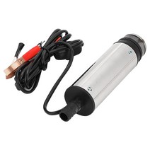 가정용 가압 펌프 30lmin 51mm 12v 24v dc 디젤 오일 용 전기 잠수정 연료 전송 12 볼트 24 v 산업용 등급, 클립 12v