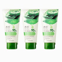 신선한 제주알로에 수딩젤 튜브 300ml X3, 3개