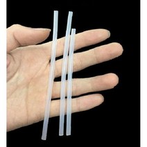 실리콘튜브 파이프 투명 고무 호스 PVC 고온 고압 모세관 얇은, 3x5(10미터)