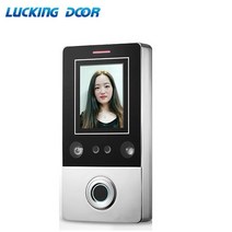 지문인식도어락 현관번호키 손잡이도어락 디지털도어락 금속 케이스 얼굴 지문 125KHZ ID 카드 인식 스마, 01 CFIEM