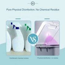 핸드폰살균기 UV 살균 빛 상자 물리적 소독 배럴 의류 장난감 휴대 전화, 한개옵션0