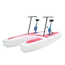 수상 페달 보트 레저 오리배 한강 자전거 유원지 카약, L 수상 2인용 자전거