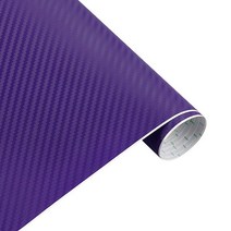 수전사필름 자동차 랩핑지 60x200cm 방수 DIY 3D 3M 탄소 섬유 비닐 포장 필름 자동차 스티커 오토바이 스, 10 보라색
