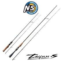 [사은품:NS핀온릴+쏘베이트]NS 타이픈S 쏘가리 꺽지 계류 낚시대 민물 루어대 타이푼S 엔에스, S-672L