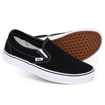 반스 코어 클래식 솔리드 슬립온 VN000EYEBLK 운동화