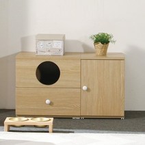 기획 고양이화장실 풀세트화장실+수납장+배변통, 상세설명 참조