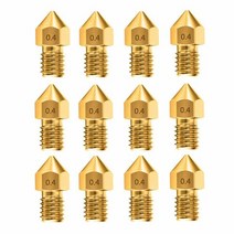3D프린터노즐 24PCS 0.4mm 노즐 MK8 용 무료 저장 상자가있는 3D 프린터 압출기 Creality CR-10 10S S4 S5 Ender 3 5, 12PCS 0.4mm nozzles