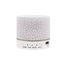 블루투스 스피커 오토바이 오디오 미니 휴대용 자동차 눈부신 균열 LED 무선 41 서브 우퍼 Tf 카드 모토바이크, 2.White