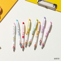 유니 쿠루토가 샤프 BT21 친구들 한정판 0.5, 핑크(쿠키)