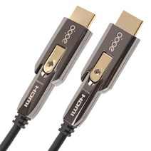 도프 하이브리드 광 커넥터 분리형 HDMI 2.0 케이블 50M D2-HAOC050