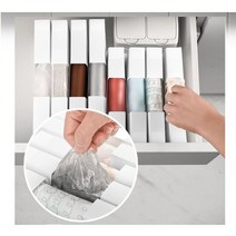 비닐 봉투 정리함 싱크대 보관함 비닐팩 위생장갑 봉지 보관 케이스 지퍼팩, 케이스-대