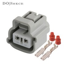 Sumitomo 자동차 안개 소켓 램프 배선 플러그 도요타 90980-11019 방향 지시등 커넥터 2 핀 웨이 1 세트 2 세트 5 세트 10 세트 20/50 세트, 5 sets, 2P, 2p female_2