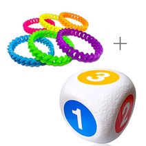 뉴스포츠산업 뉴스포츠 스캐터 볼 + 밴드(18개입) 세트 주사위