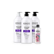 케라시스 볼륨 샴푸린스 980mlx3개(샴2린1)+샴푸180ml, 케라시스 볼륨 샴푸/린스 980mlx