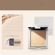 미니 파운데이션 Funnyelves 파우더 케이크 스퀘어 라이닝 컨실러 느슨한 오일 컨트롤 메이크업 지속되는 Fe 허니 퍼프 소프트 코크스 여성, [03] Concear version natural c