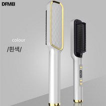 DFMEI 음이온 스트레이트 팁 발열 액정 디스플레이 핸디 게으름뱅이 웨이브 모발 손상 없는 건습 겸용 스트레이트 팁, 보라중규