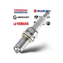 선외기 점화플러그 스파크플러그 BPR6ES, 단품