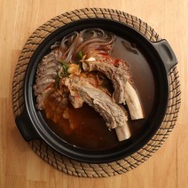 초가집 얼큰한 왕갈비탕 2.2kg (통갈비 2대/와규사태/파 당면 목이버섯이 들어있어요), 1개