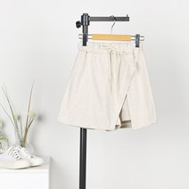 퍼니걸스 9968 밴딩 무지 숏 치마 바지 여성의류