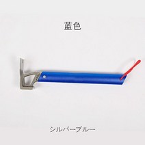 캠핑 도구 경량 야외 텐트 페그 해머 스테이크 네일 풀러 망치 등산 공급, [05] Blue