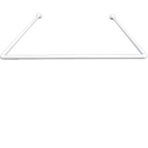 코너 샤워 커튼봉 피팅룸 압축봉 알루미늄 2단, 3단