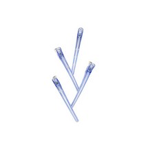 FEEL JAPAN Hair Clips 필핀셋 헤어핀셋 커트핀셋 드라이핀셋 튼튼한핀셋 미용실핀셋 젤리컬러핀셋 미끄럼방지핀셋, 1세트=4개 클리어블루