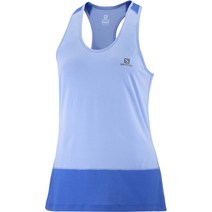살로몬 Cross Run Tank Top Women 프로방스헤더노티컬 블루