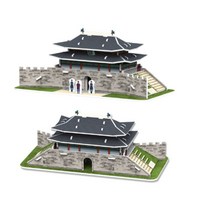 가족 오락 역사 공부 상상력 발달 3D 입체퍼즐(숭례문) 피사의사탑 DIY