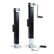 트레일러 잭 아웃트리거 트럭캠퍼 빅풋 카라반 캠핑카, 용접 마운팅 플레이트 잭 3.6T