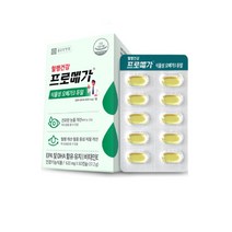 프로메가 식물성 오메가3 듀얼 620mg 60캡슐 x 2개, 단품, 단품